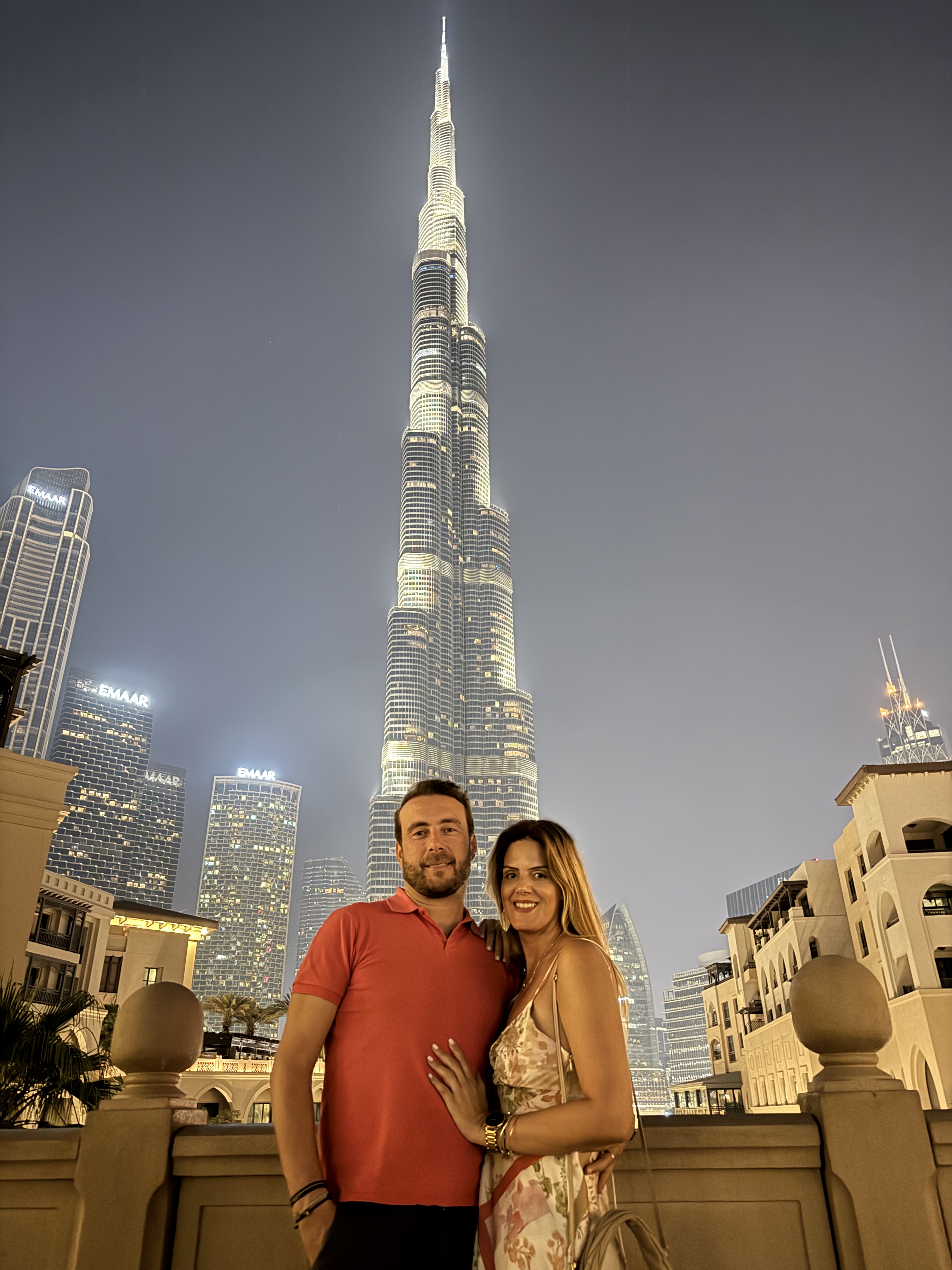 Márcio e Ana no Dubai
